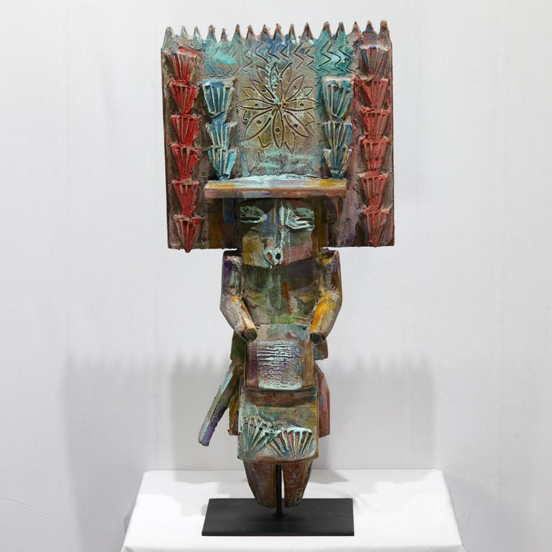Navajo Spirit Being Sculpture by Sheldon Harvey - Garland&