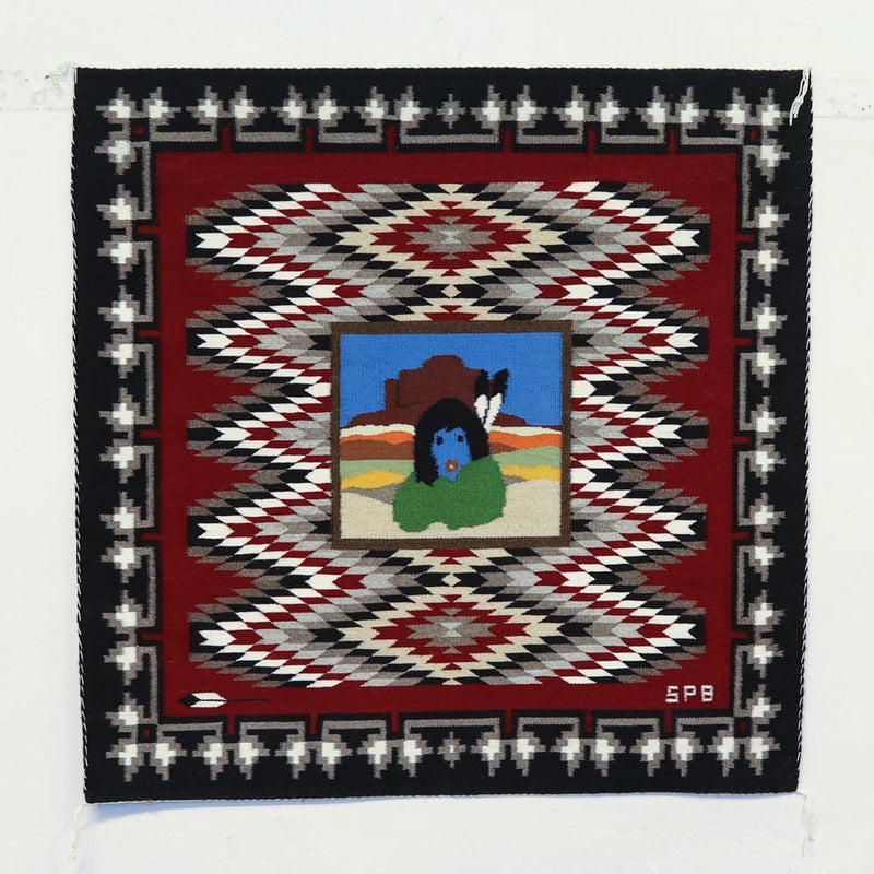 Red Mesa Outline by Sarah Paul Begay - Garland&
