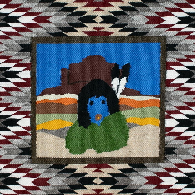 Red Mesa Outline by Sarah Paul Begay - Garland&