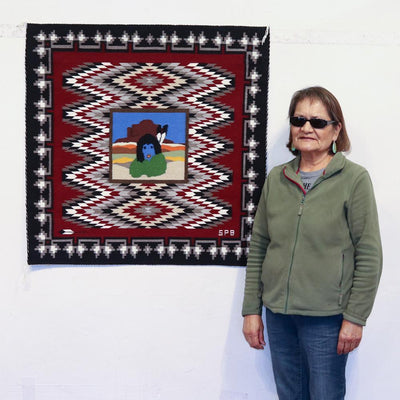 Red Mesa Outline by Sarah Paul Begay - Garland's