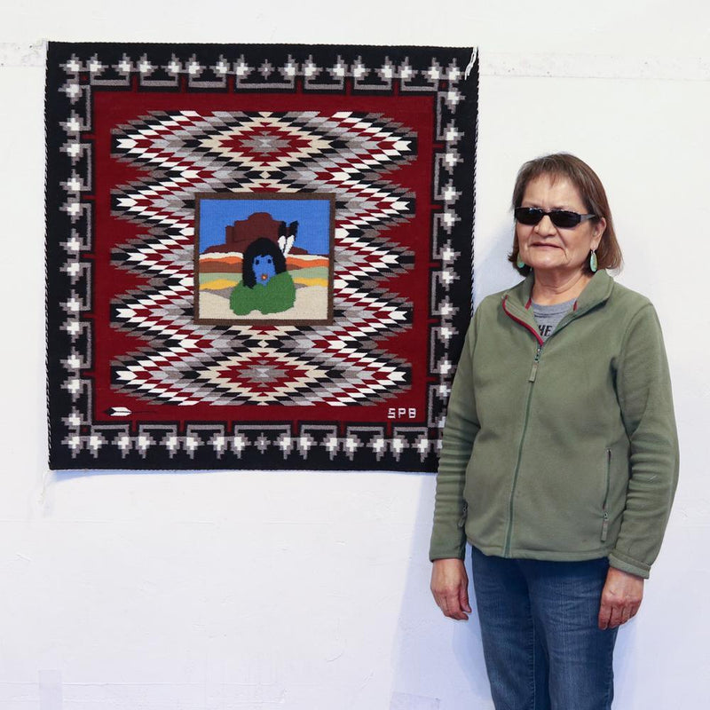 Red Mesa Outline by Sarah Paul Begay - Garland&