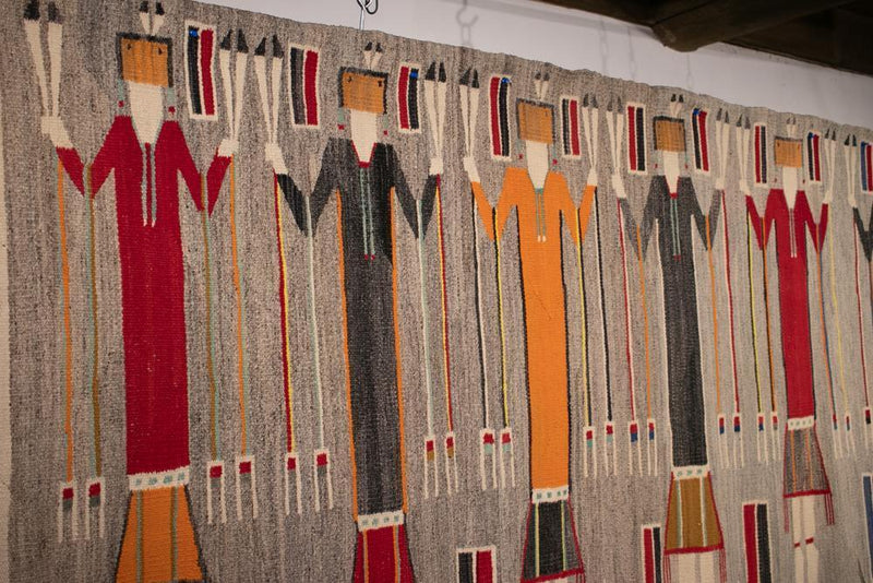 1925-35 Sandpainting Rug by Vintage Collection - Garland&