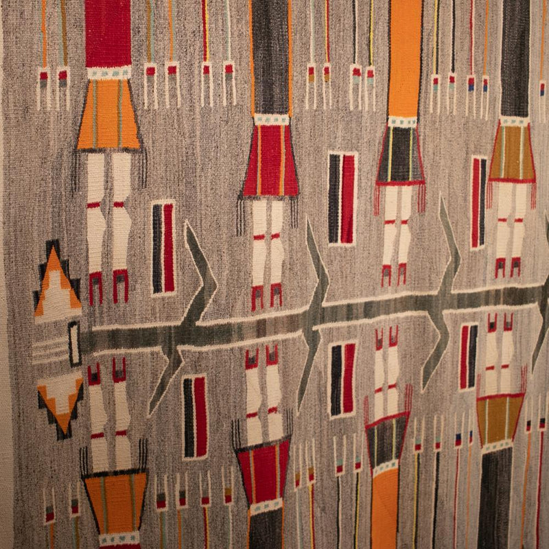 1925-35 Sandpainting Rug by Vintage Collection - Garland&