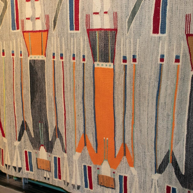 1925-35 Sandpainting Rug by Vintage Collection - Garland&