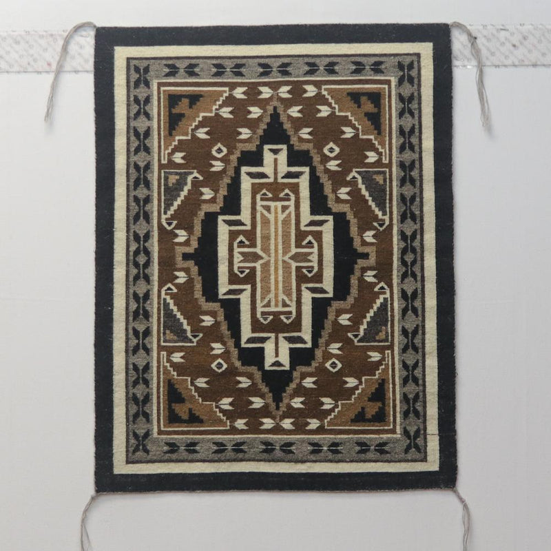 Two Grey Hills Tapestry by Edith Yazzie - Garland&