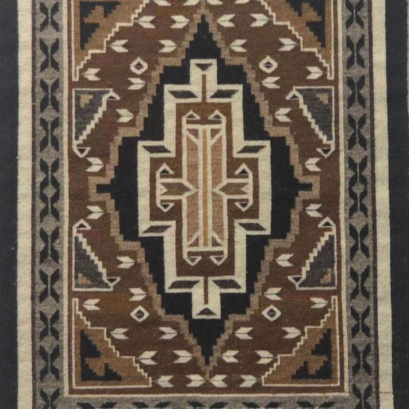 Two Grey Hills Tapestry by Edith Yazzie - Garland&