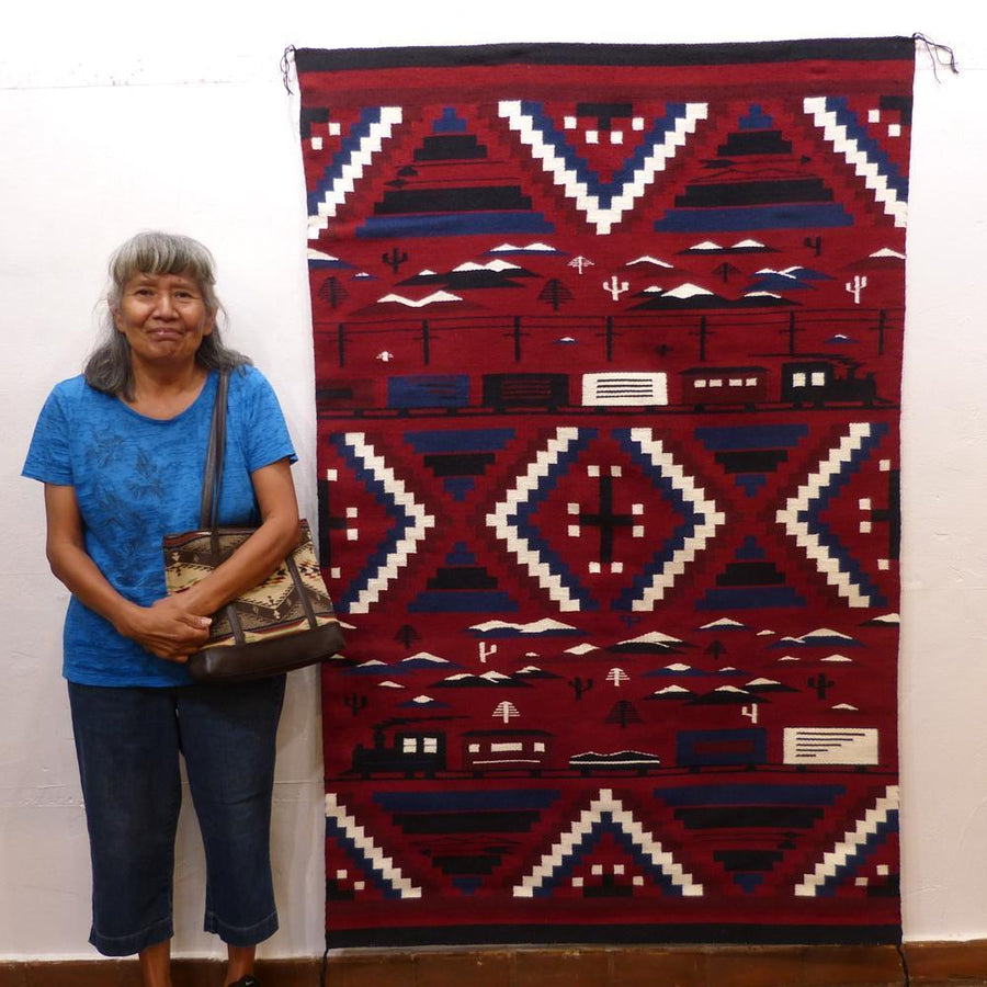 Train Blanket Revival by Lorraine Tso - Garland's