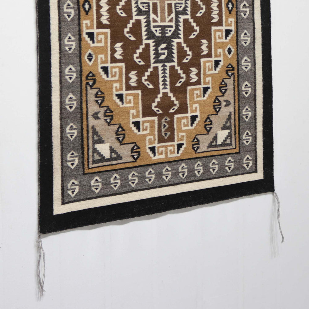 Two Grey Hills Tapestry by Edith Yazzie - Garland's