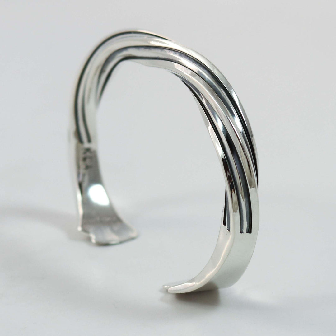 Beveled Twist Cuff by Kyle Lee-Anderson - Garland's