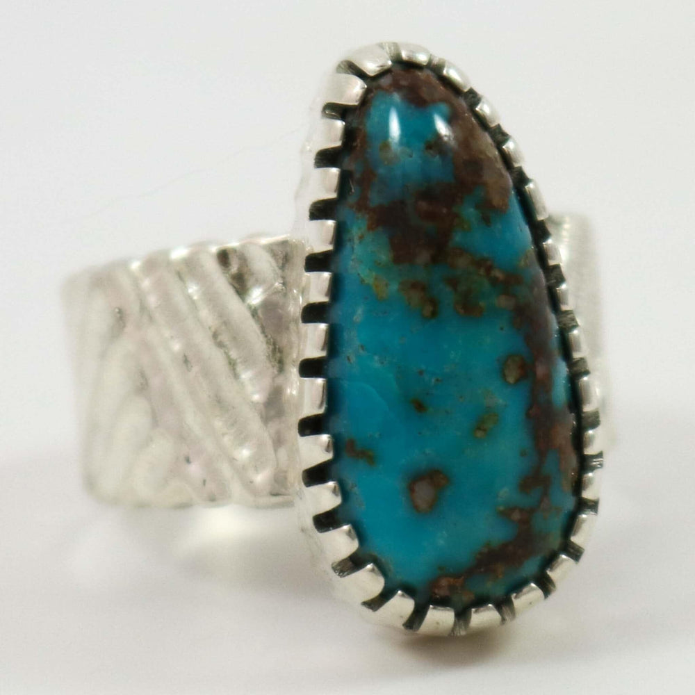 Candelaria Turquoise Ring by Alvin Yellowhorse - Garland's