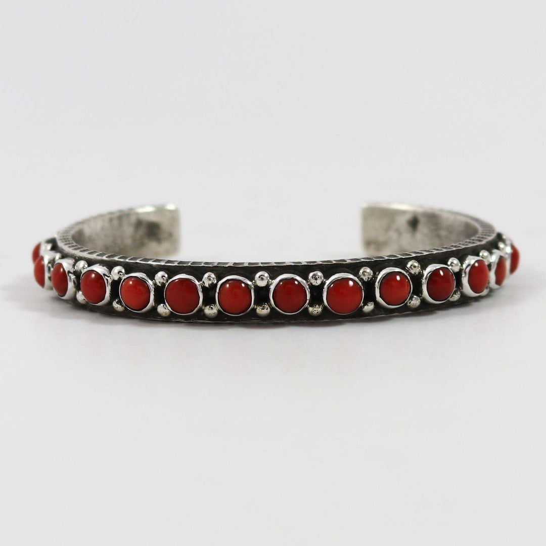 Coral Cuff by Ernest Rangel - Garland's