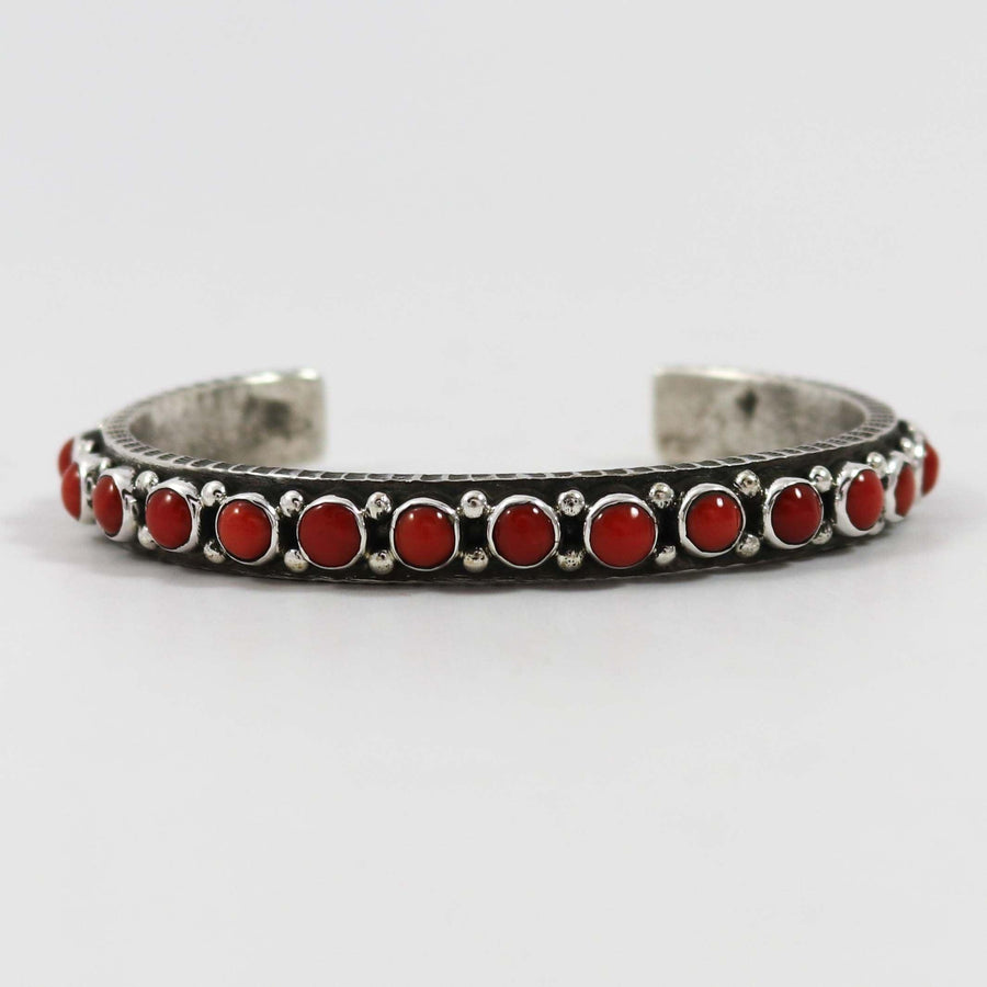 Coral Cuff by Ernest Rangel - Garland's