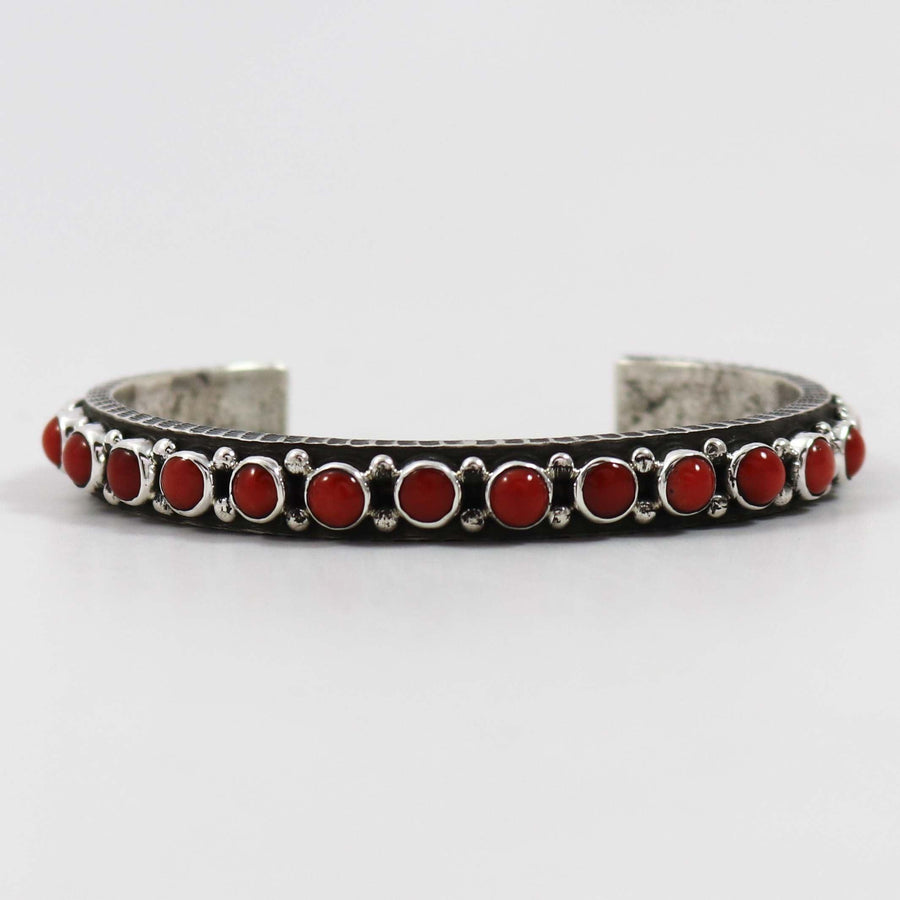 Coral Cuff by Ernest Rangel - Garland's