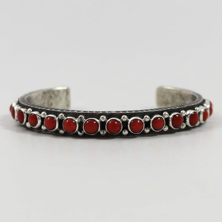 Coral Cuff by Ernest Rangel - Garland's