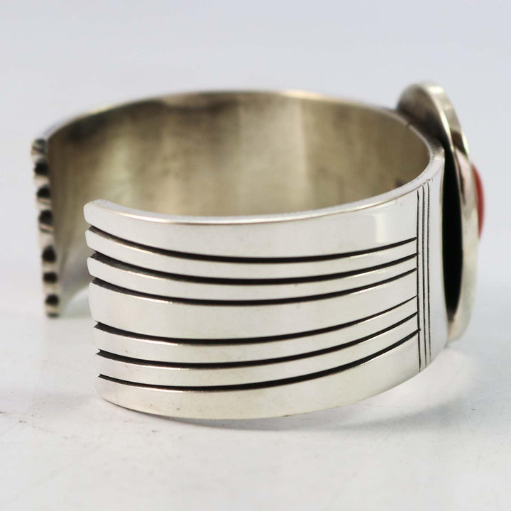 Coral Cuff by Leonard Nez - Garland's