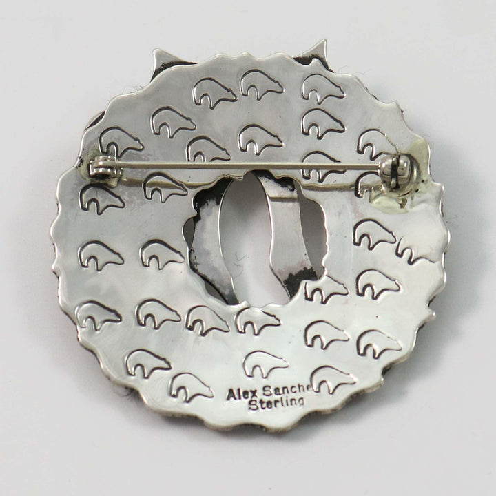 Coral Wreath Pin by Alex Sanchez - Garland's