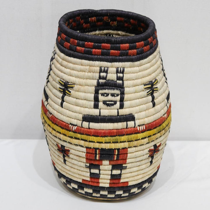 Hopi Clown Basket by Kathryn Kooyahoema - Garland's