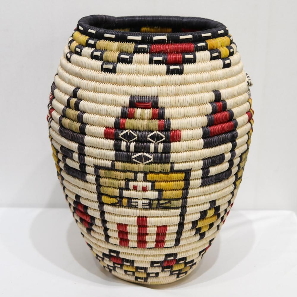 Hopi Kachina Basket by Annette Nasafotie - Garland's
