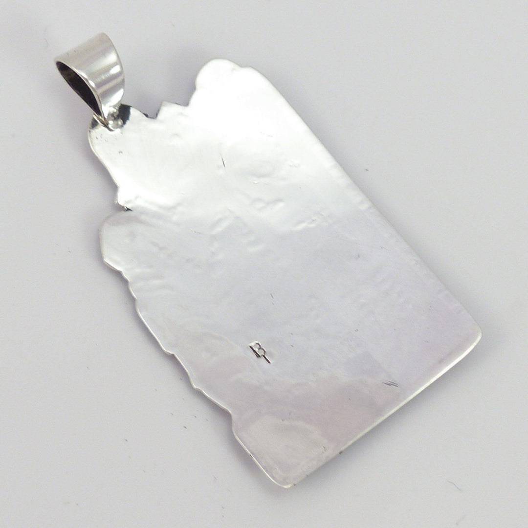Hopi Overlay Pendant by Berra Tawahongva - Garland's