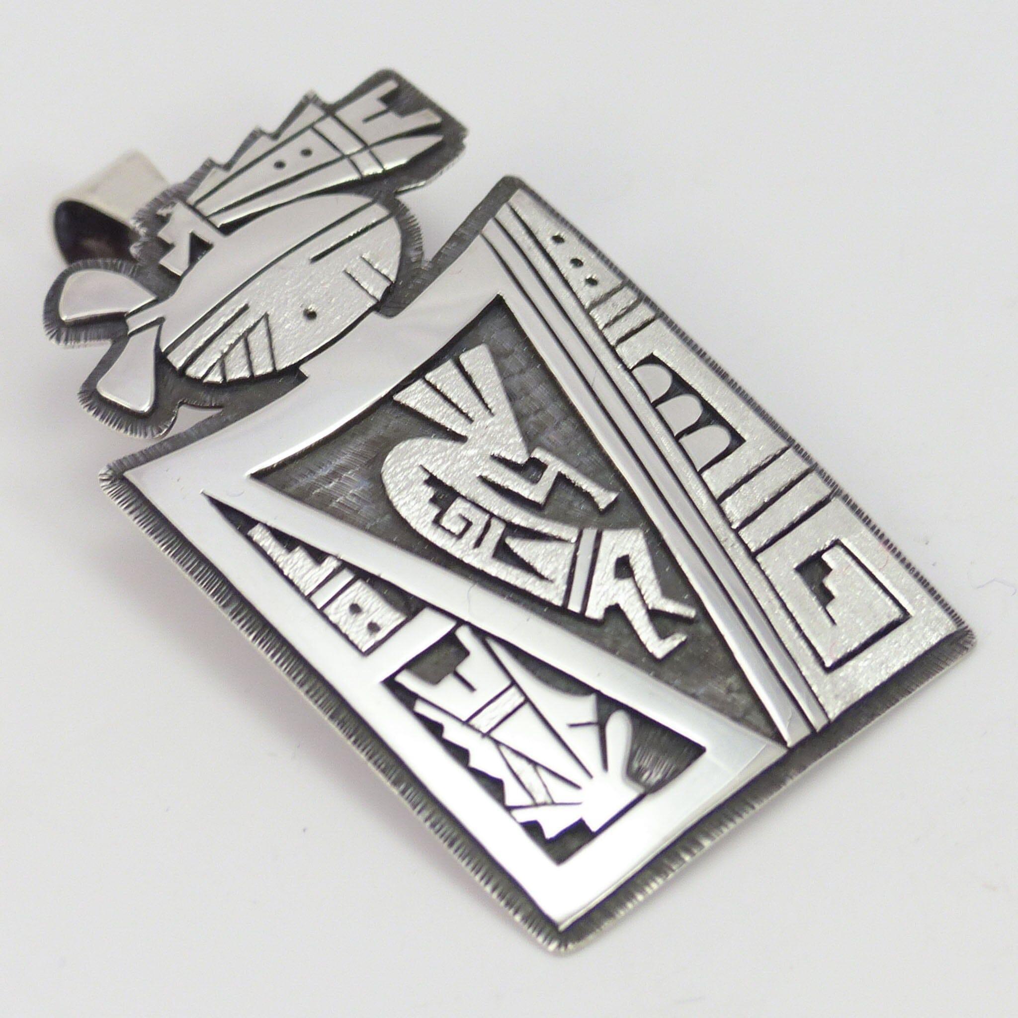 Hopi Overlay Pendant – Garland's