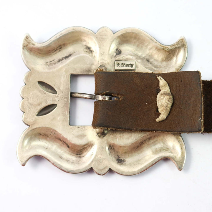 Ingot Silver Concha Belt by Perry Shorty - Garland's