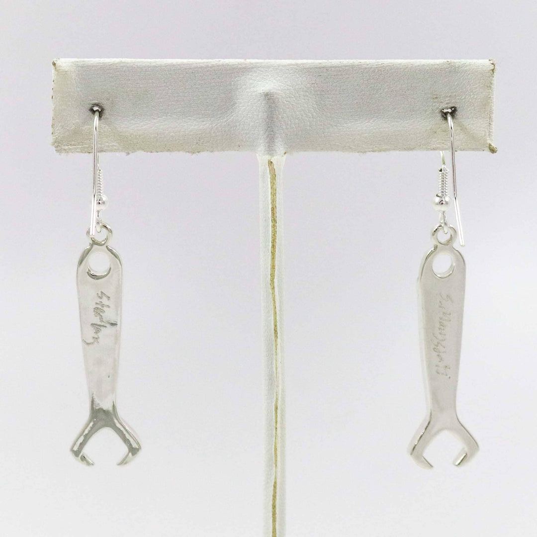 Inlay Earrings by Stanley Manygoats - Garland's