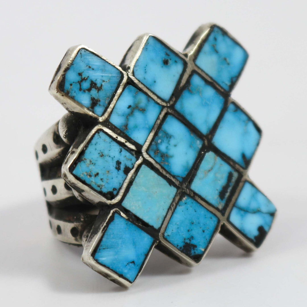 Kingman Turquoise Ring by Jock Favour - Garland's
