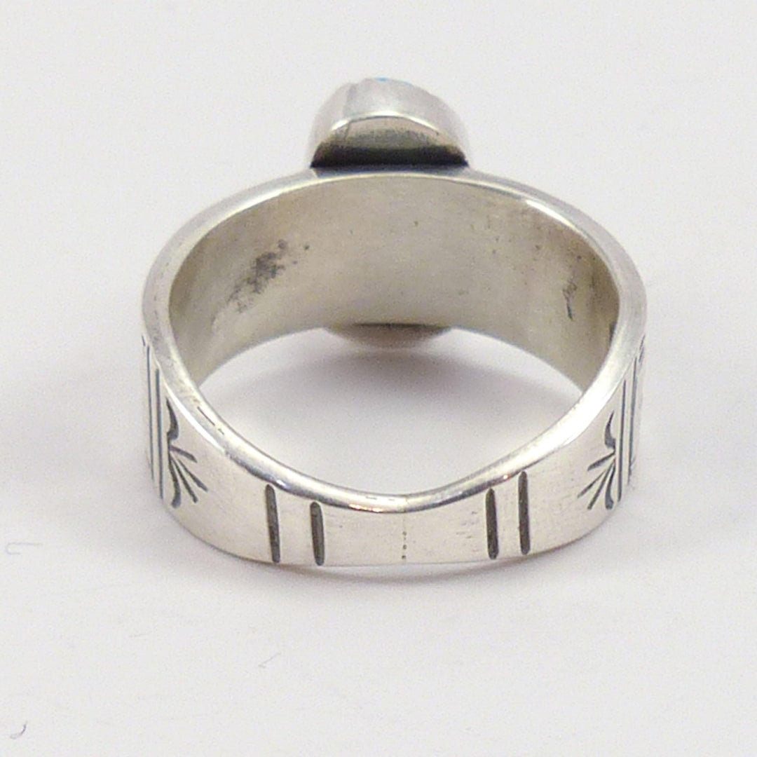 Kingman Turquoise Ring by Peter Nelson - Garland's