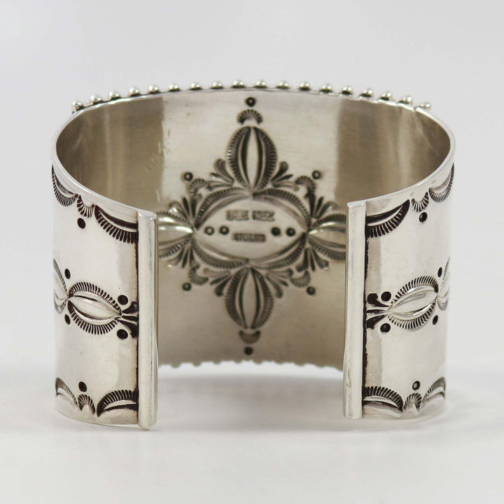 Kingman Turquoise Row Cuff by Dee Nez - Garland's