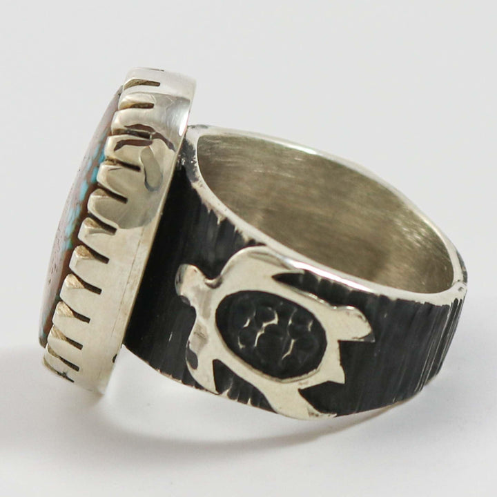 Pilot Mountain Turquoise Ring by Kee Yazzie - Garland's