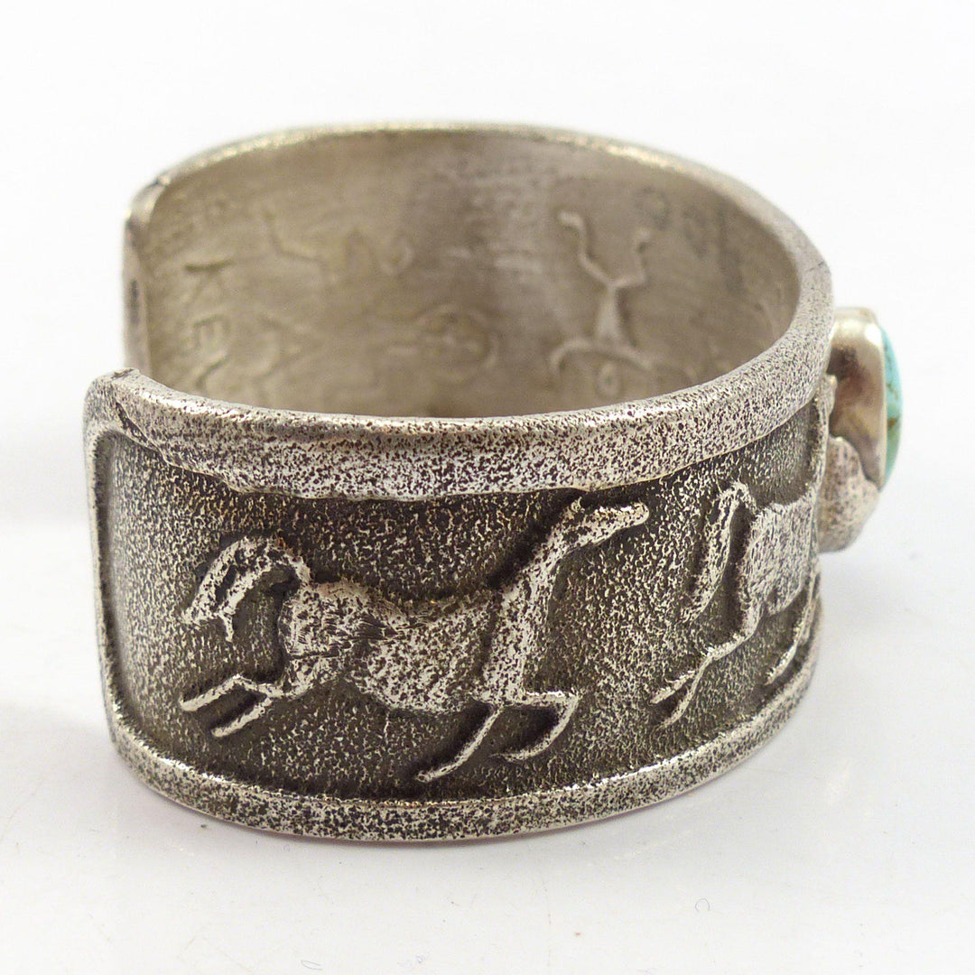 Royston Turquoise Cuff by Anthony Lovato - Garland's