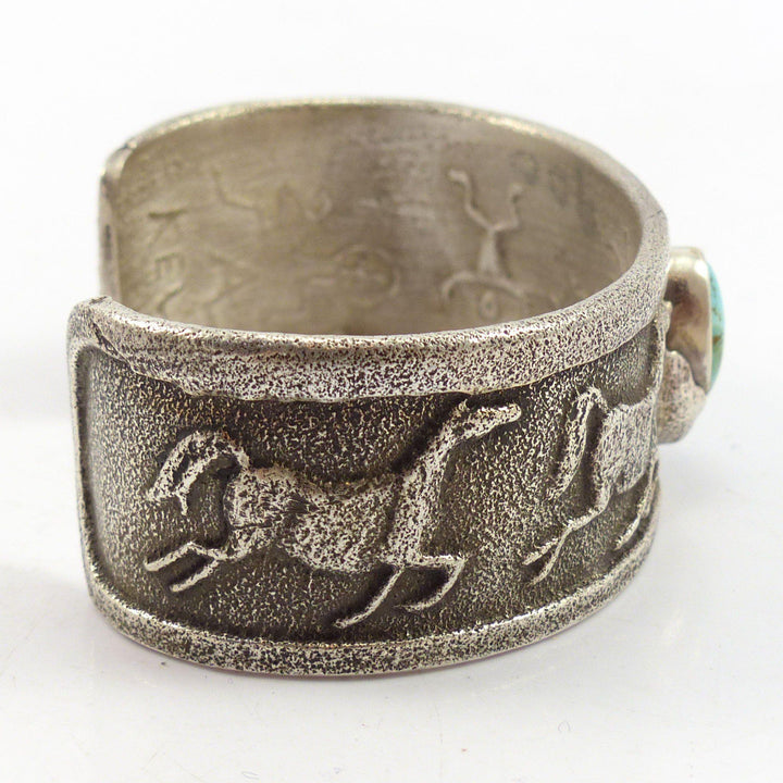 Royston Turquoise Cuff by Anthony Lovato - Garland's