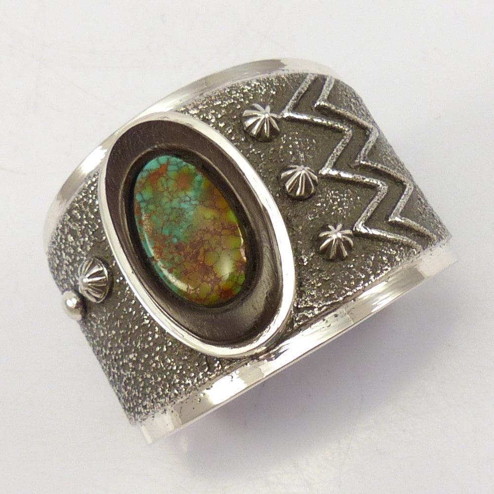 Royston Turquoise Cuff by Edison Cummings - Garland's