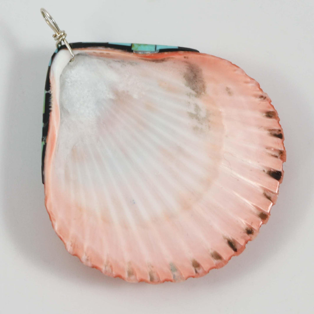 Shell Inlay Pendant by Charlene Reano - Garland's