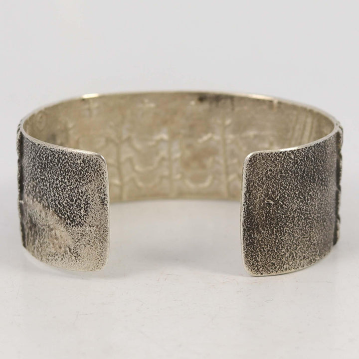Silver Corn Cuff by Joel Pajarito - Garland's