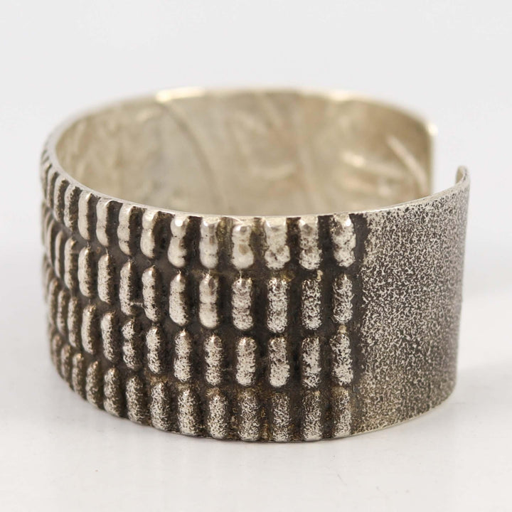Silver Corn Cuff by Joel Pajarito - Garland's