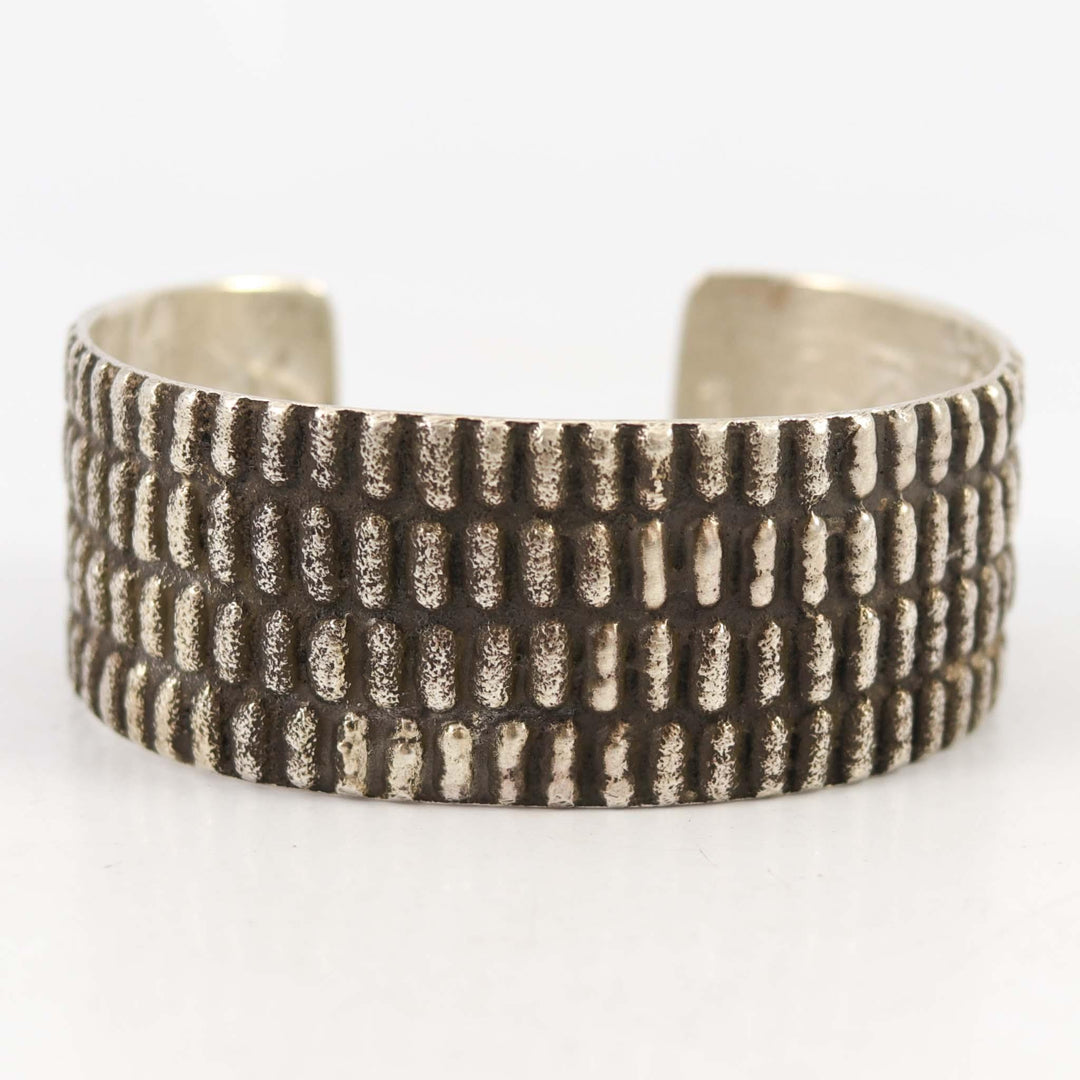 Silver Corn Cuff by Joel Pajarito - Garland's