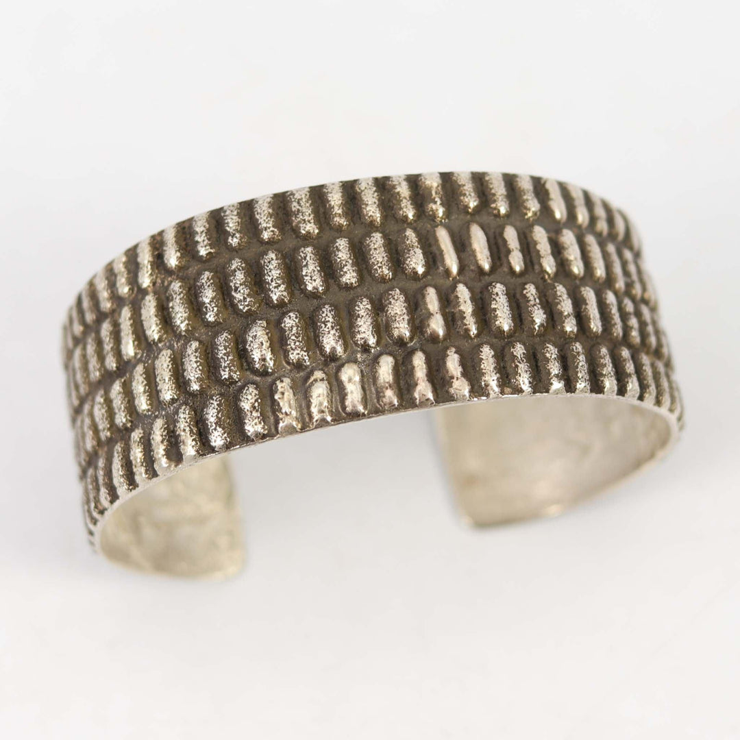 Silver Corn Cuff by Joel Pajarito - Garland's