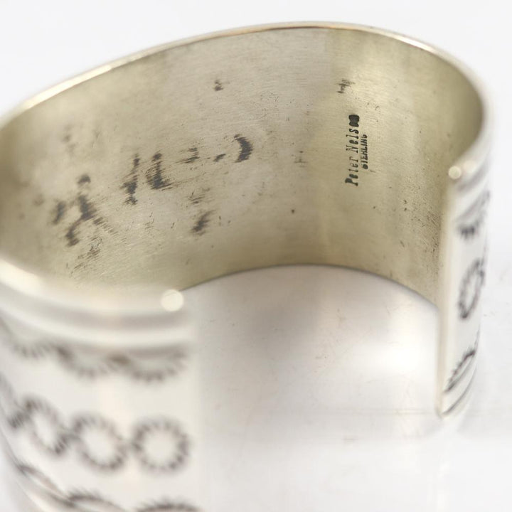 Silver Overlay Cuff by Peter Nelson - Garland's
