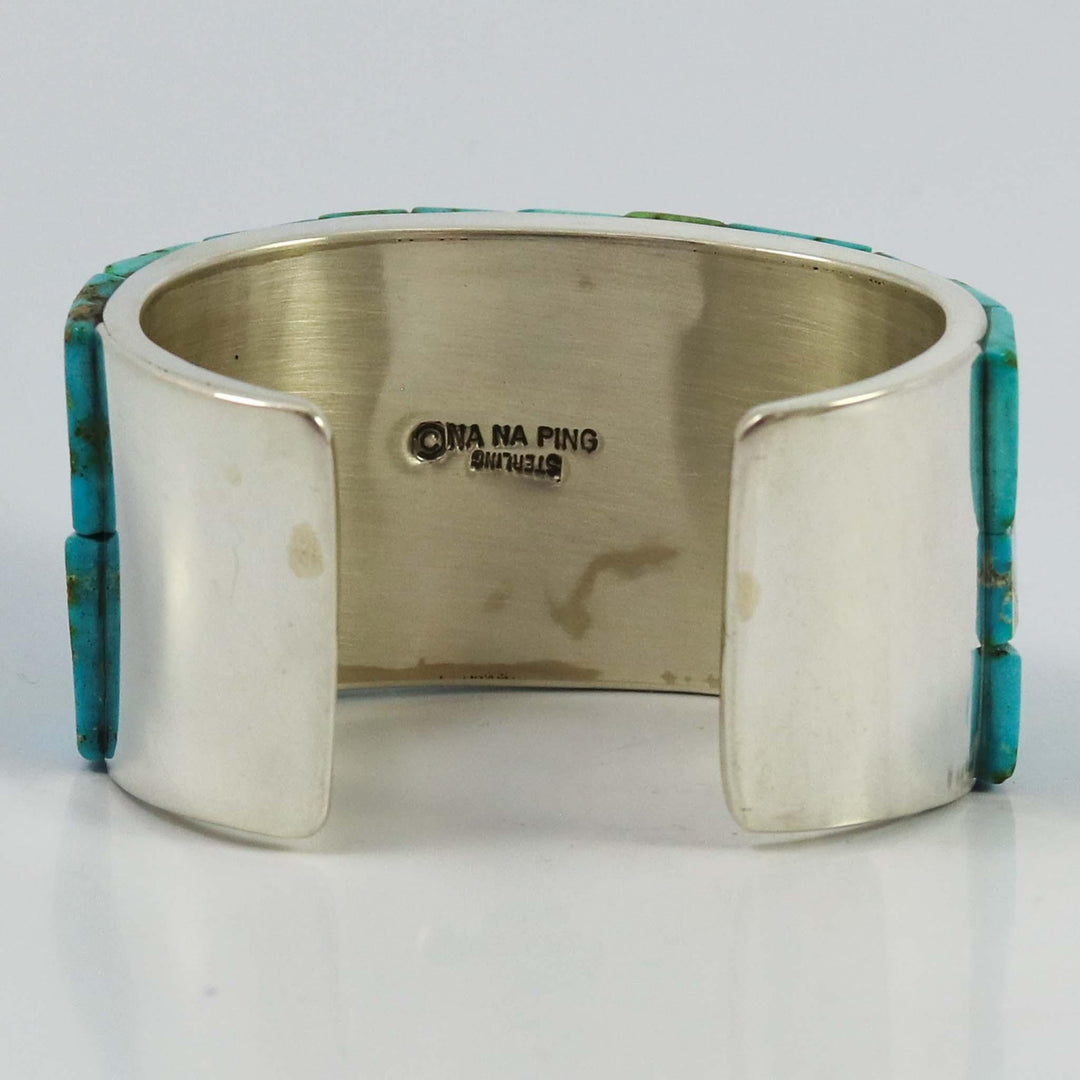 Turquoise and Sugilite Cuff by Na Na Ping - Garland's