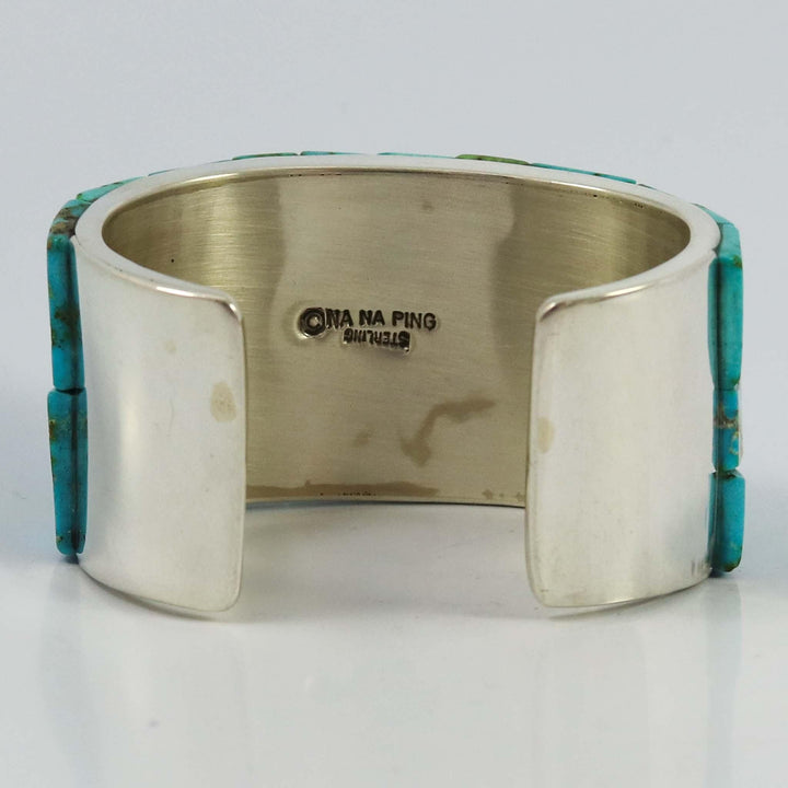 Turquoise and Sugilite Cuff by Na Na Ping - Garland's