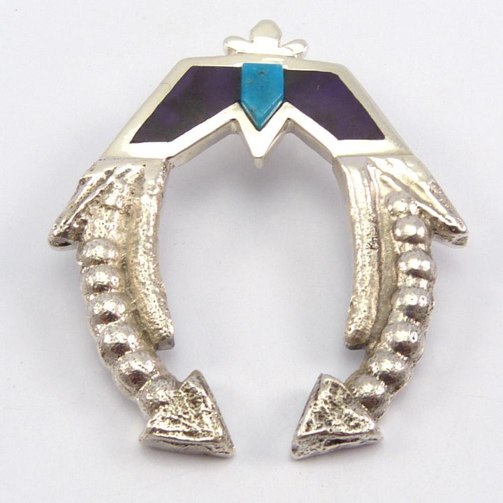 Turquoise and Sugilite Pendant by Travis Tutt - Garland's