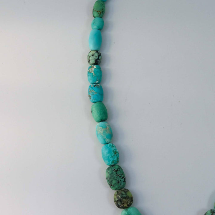 Turquoise Bead Necklace by Bob Hall - Garland's