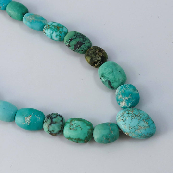 Turquoise Bead Necklace by Bob Hall - Garland's