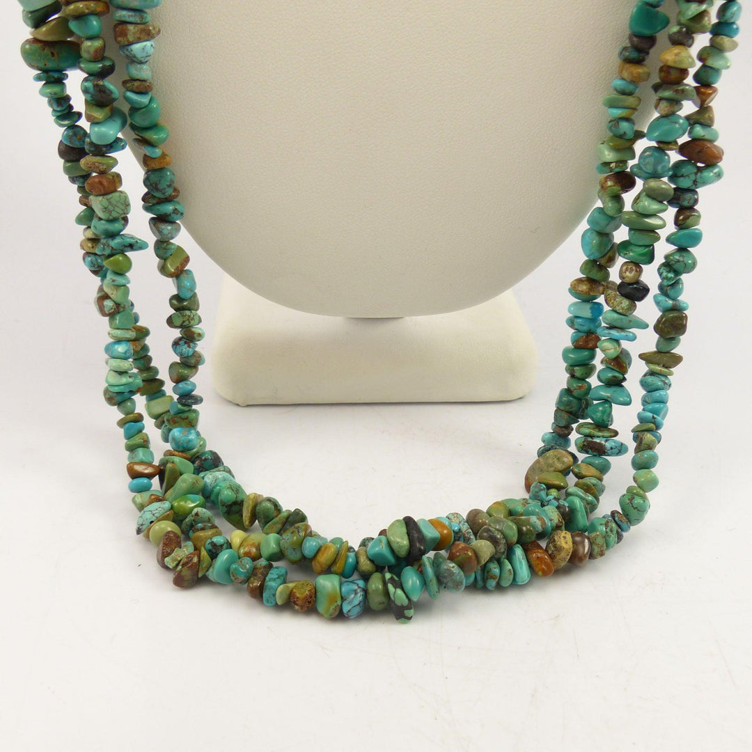 Turquoise Bead Necklace by Gary Tsosie - Garland's