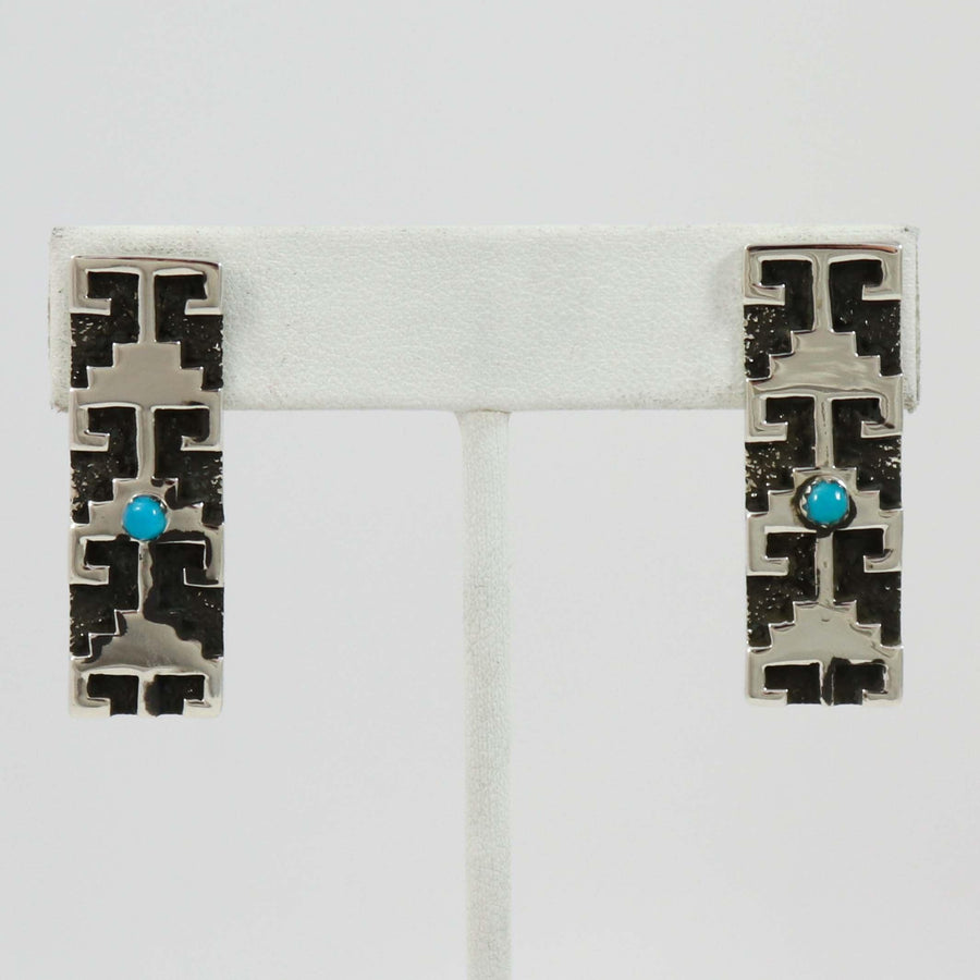 Turquoise Earrings by Marie Jackson - Garland's