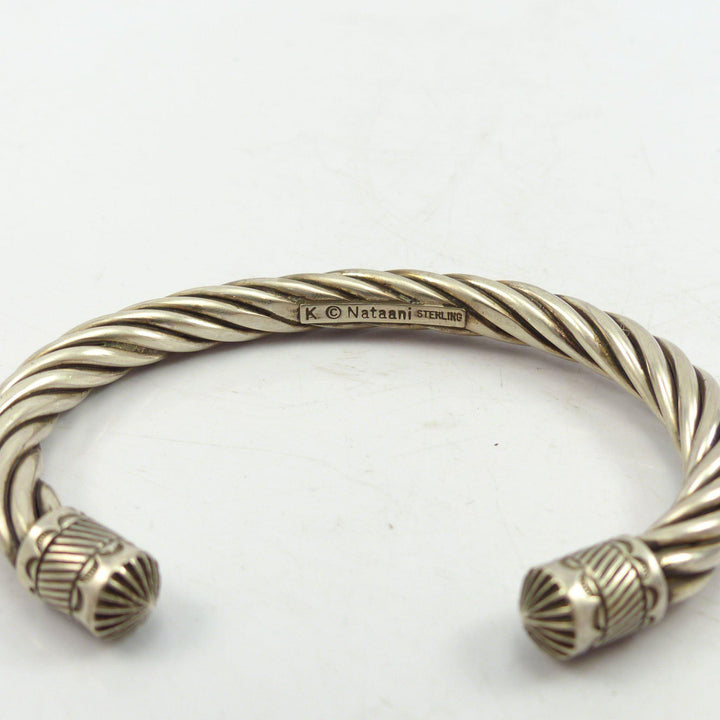Twisted Silver Cuff by Karl Nataani - Garland's