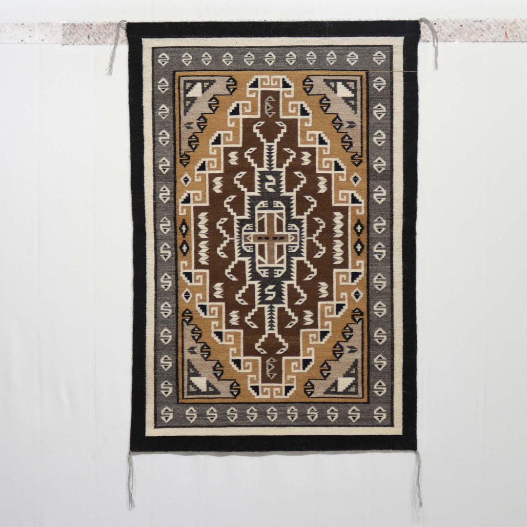 Two Grey Hills Tapestry by Edith Yazzie - Garland's