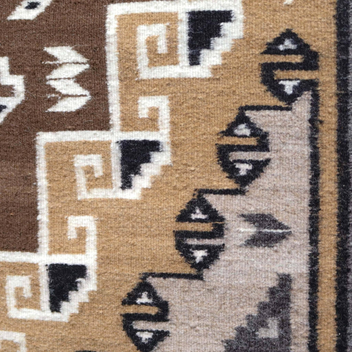 Two Grey Hills Tapestry by Edith Yazzie - Garland's